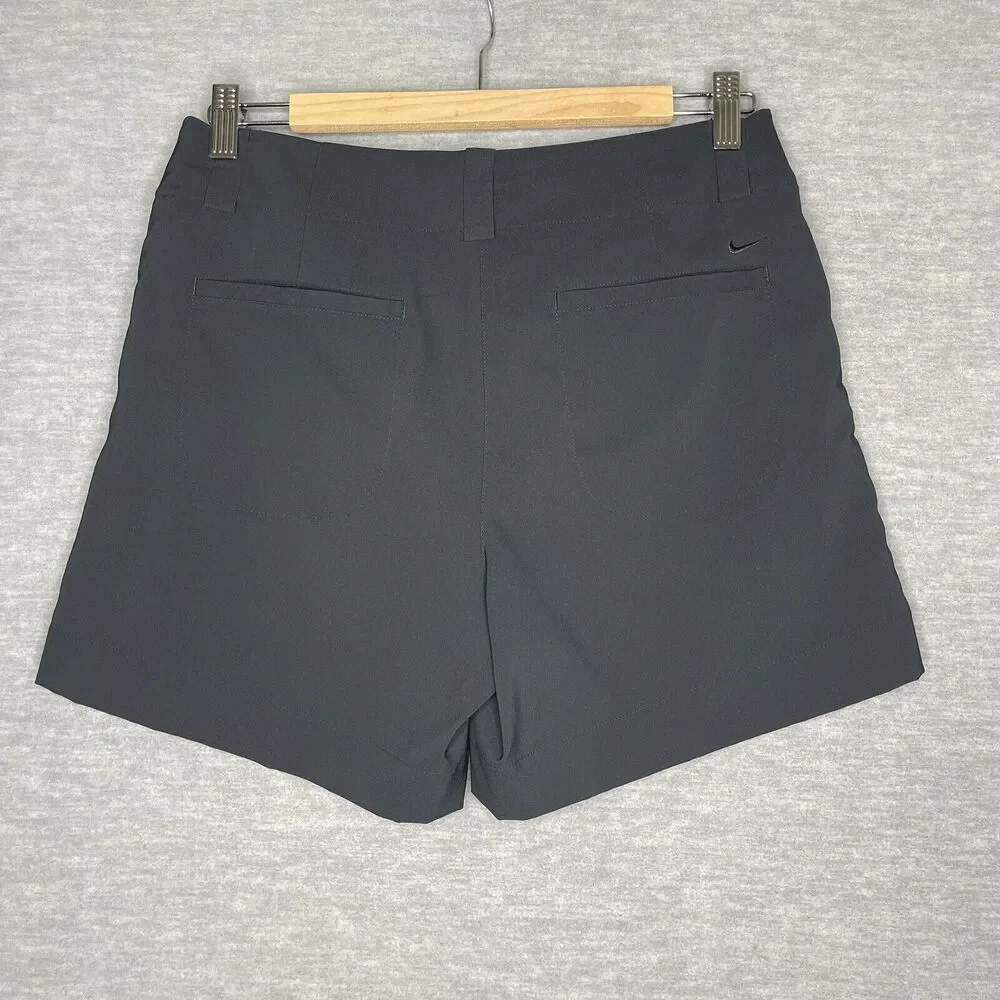 Nike Golf Shorts Size 6 Womens Dri Fit Black 5” Inseam Athletic 256863 Ladies - Picture 3 of 6